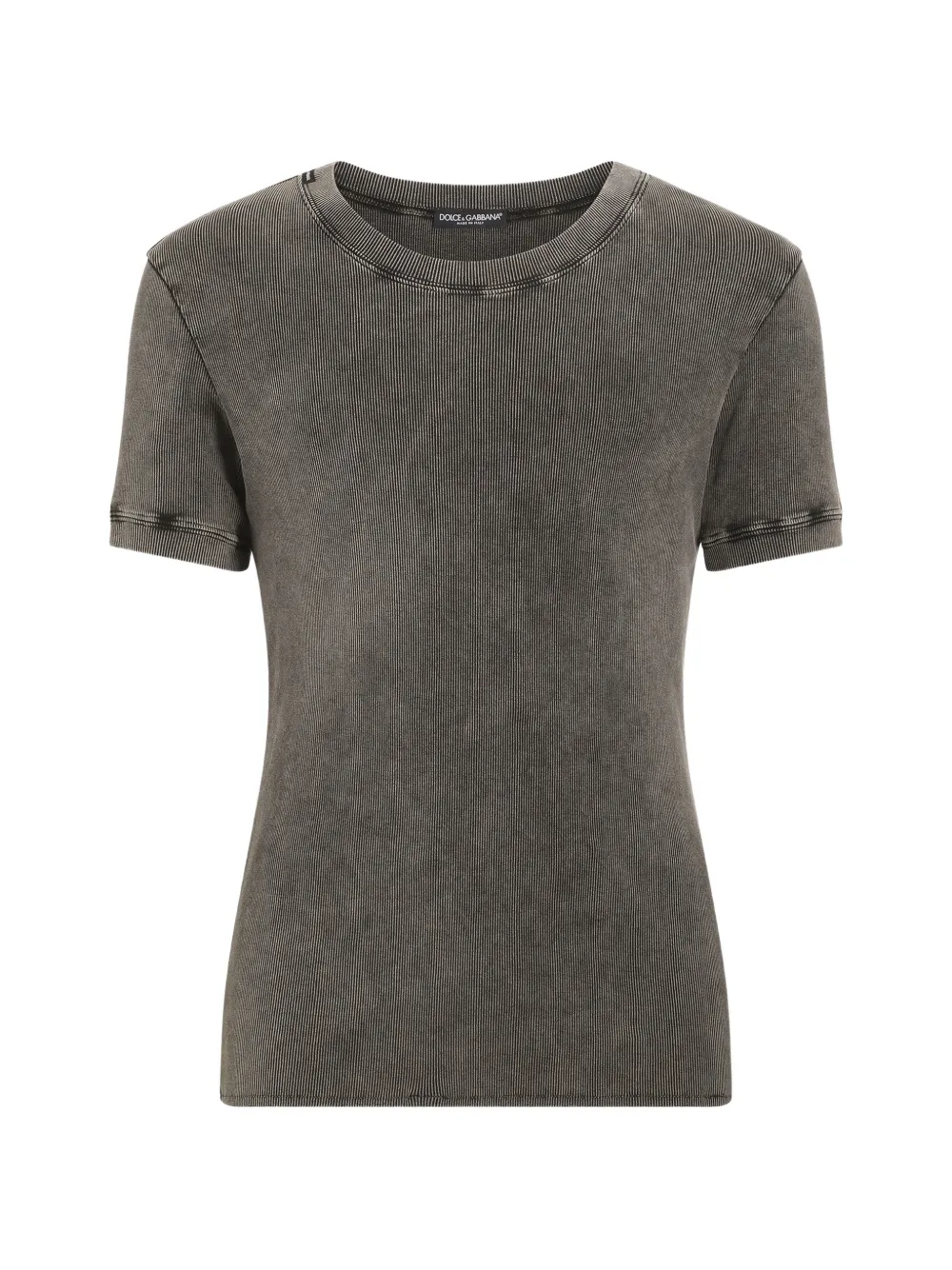 Dolce & Gabbana ribbed cotton t-shirt