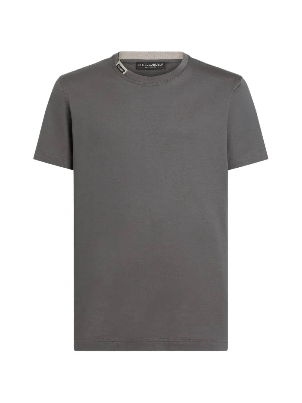 Dolce & Gabbana cotton jersey T-shirt - Grau