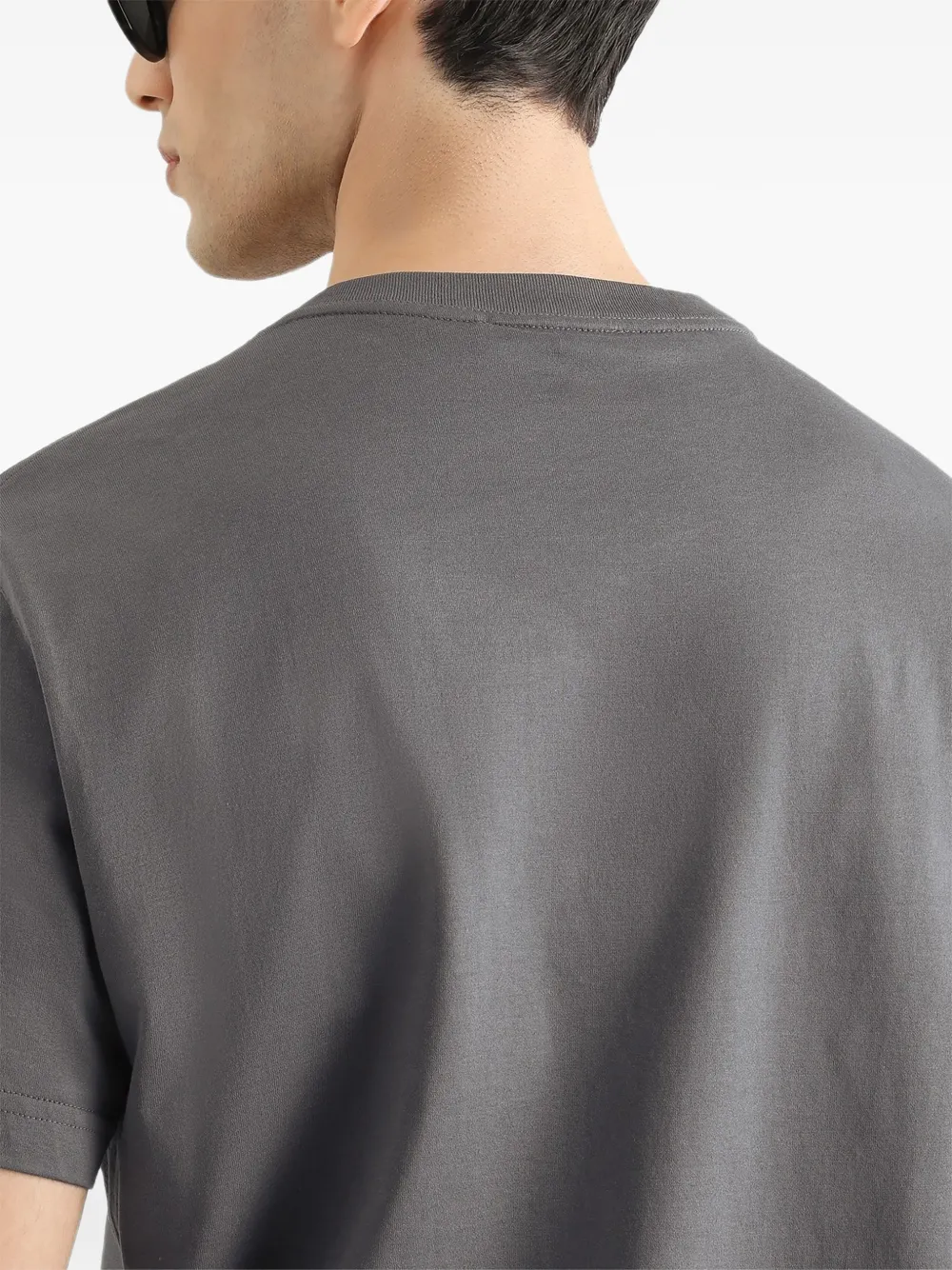 Dolce & Gabbana Katoenen jersey T-shirt Grijs