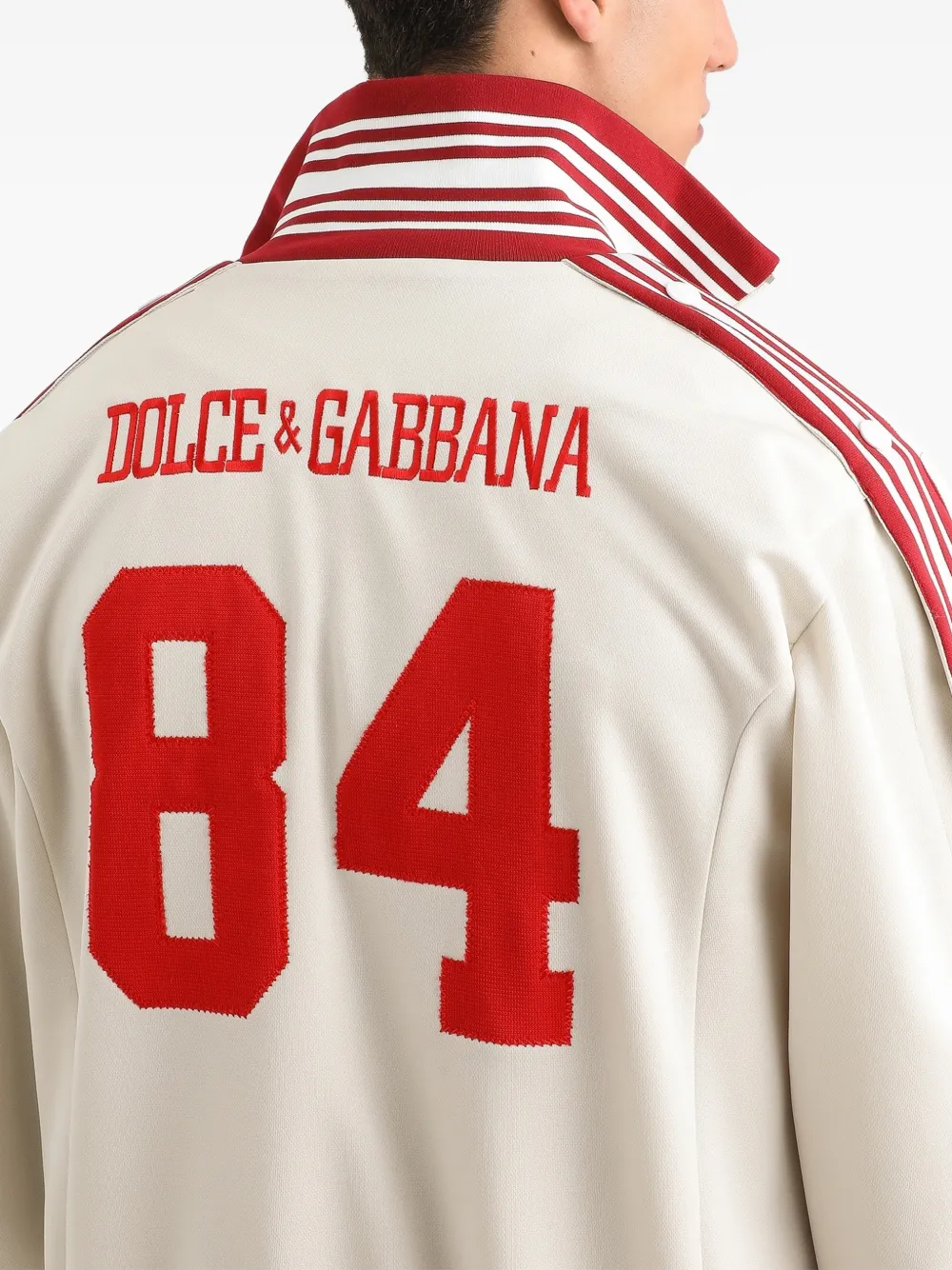 Dolce & Gabbana Piqué sweater Beige