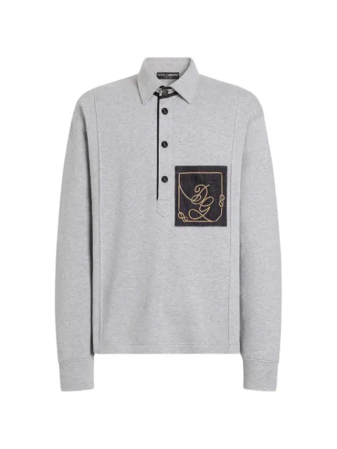 Dolce & Gabbana melange cotton sweatshirt