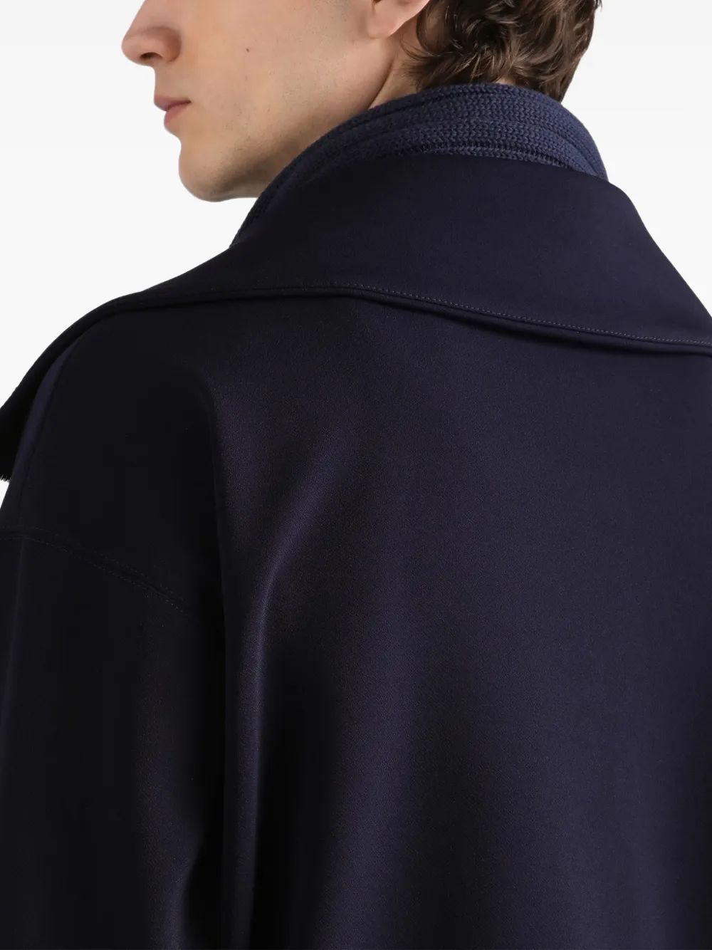 Dolce & Gabbana Jersey sweatshirt met patch Blauw