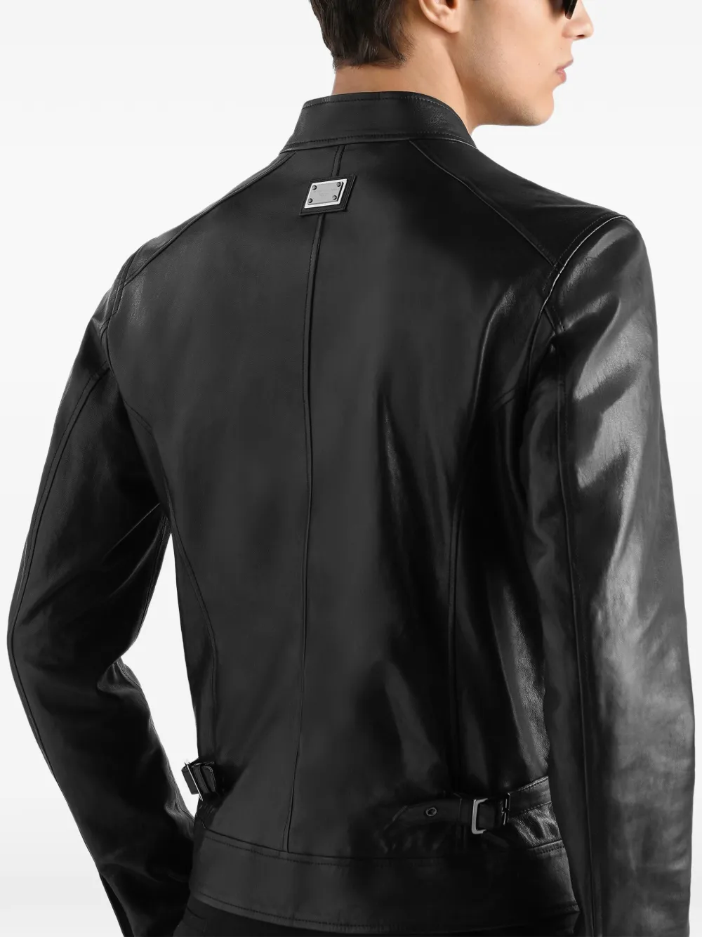 Dolce & Gabbana Jack van nappa leer Zwart