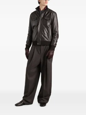 Dolce & Gabbana Leather Jackets for Men – Farfetch