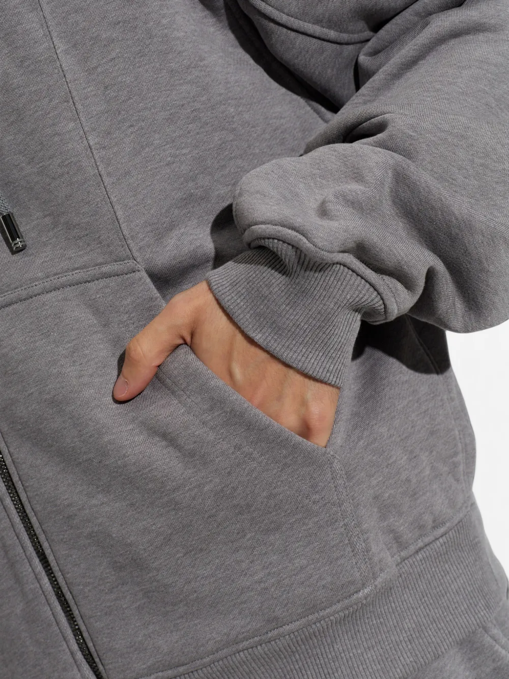 Dolce & Gabbana Sweater met capuchon Grijs