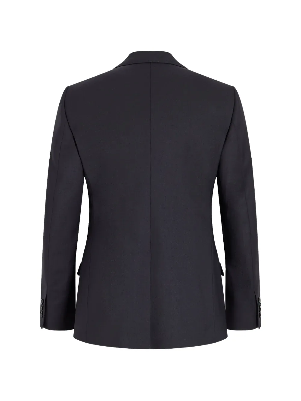 Dolce & Gabbana double-breasted Martini light wool gabardine suit Blauw