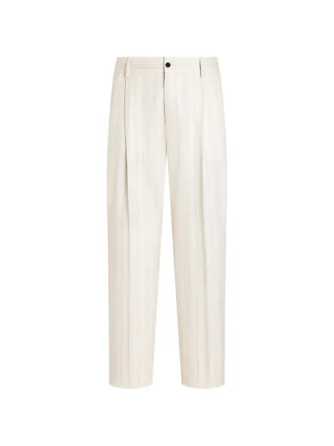 Dolce & Gabbana pinstripe wool trousers