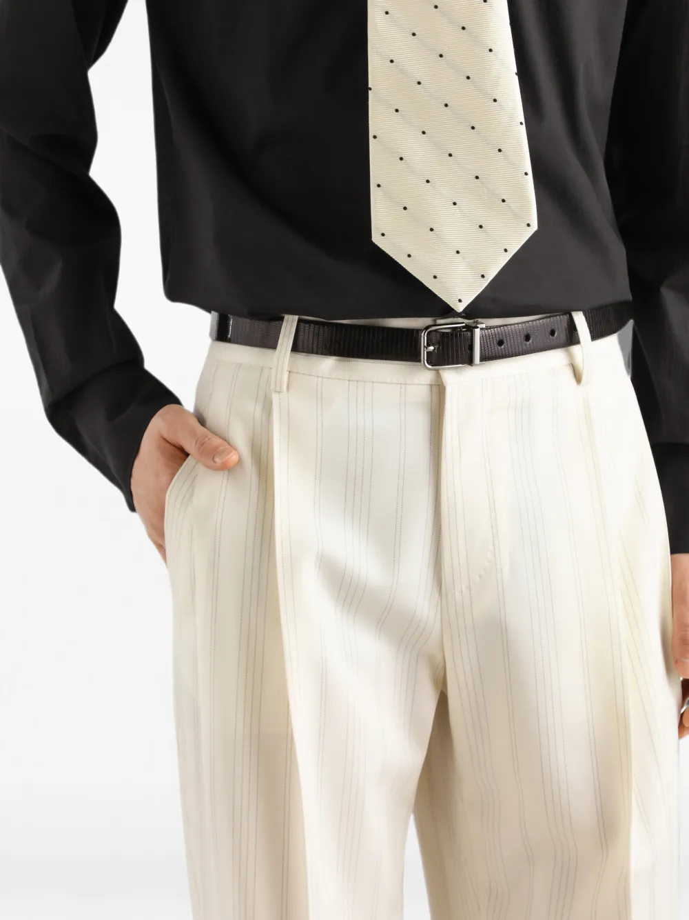 Dolce & Gabbana Wollen broek Beige
