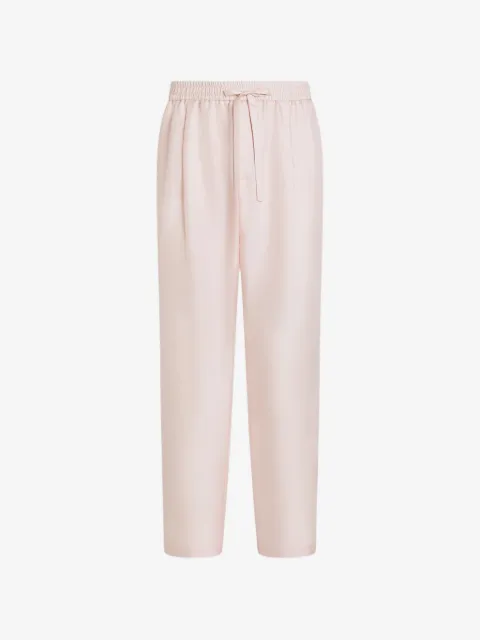 Dolce & Gabbana silk twill jogging trousers