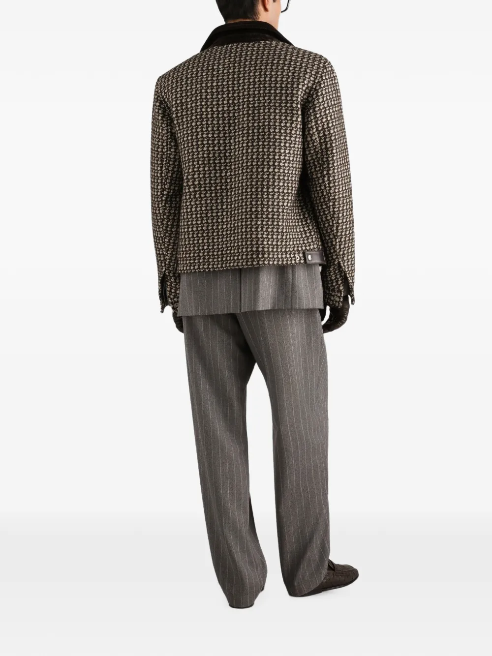 Dolce & Gabbana Broek met krijtstreep Grijs