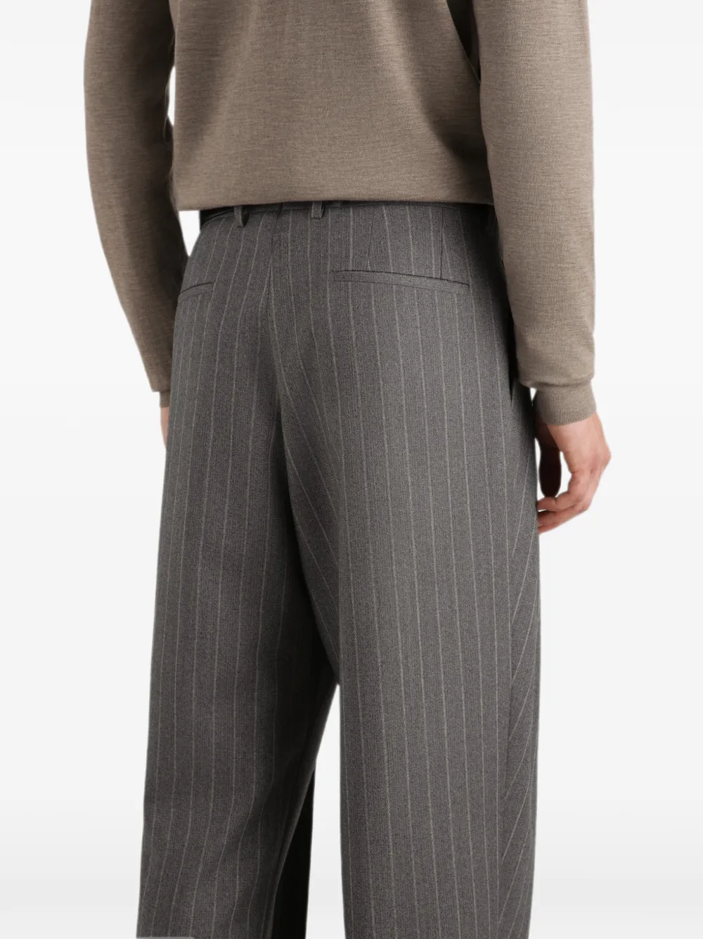Dolce & Gabbana Broek met krijtstreep Grijs