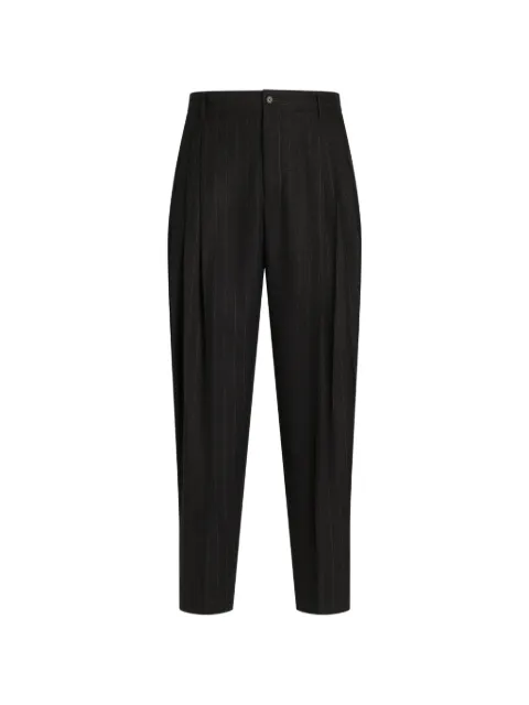 Dolce & Gabbana pinstripe virgin-wool trousers