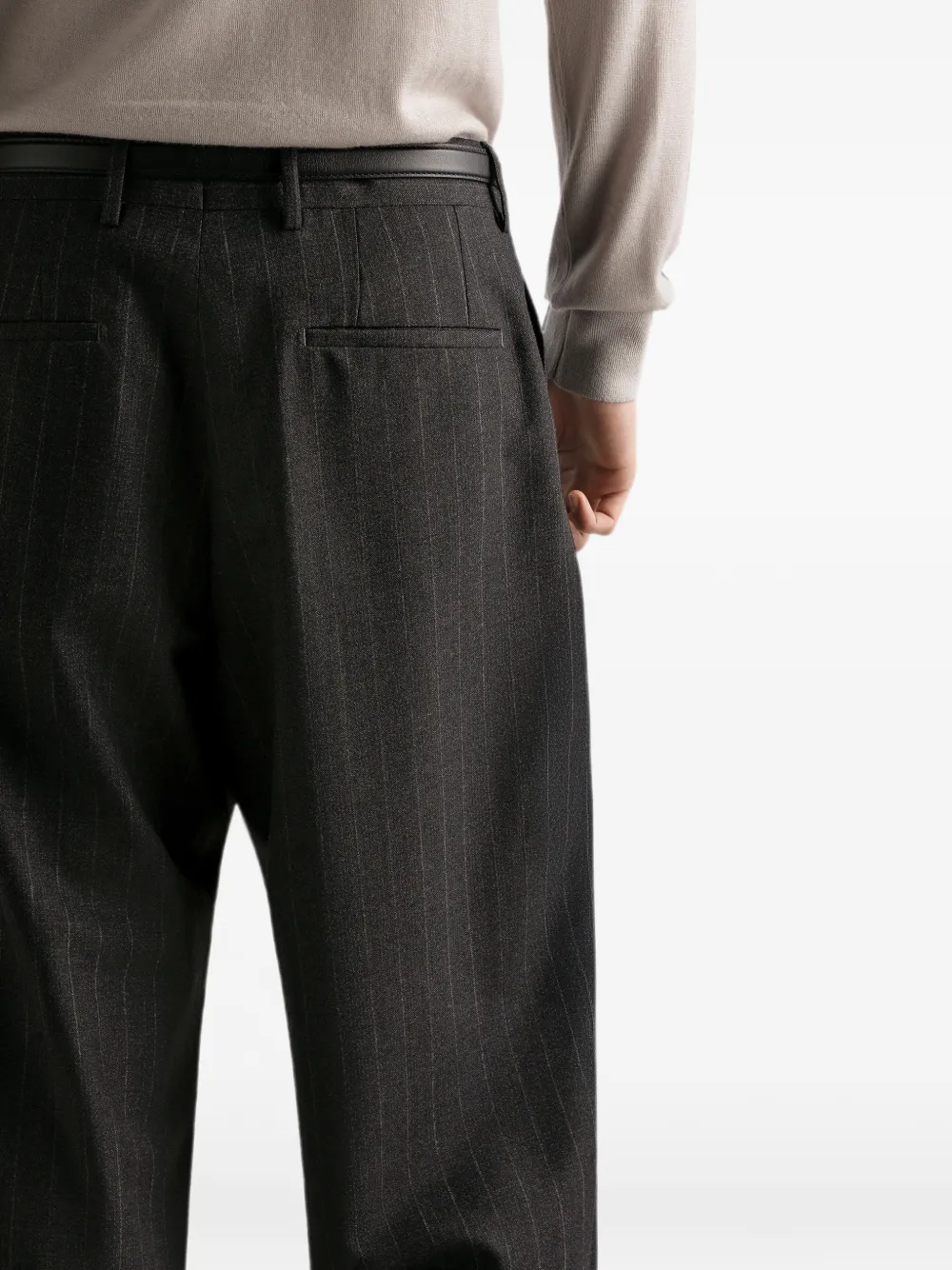 Dolce & Gabbana Broek met krijtstreep Grijs