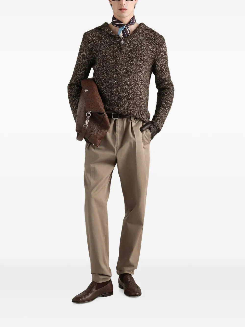 Dolce & Gabbana Twill broek Beige