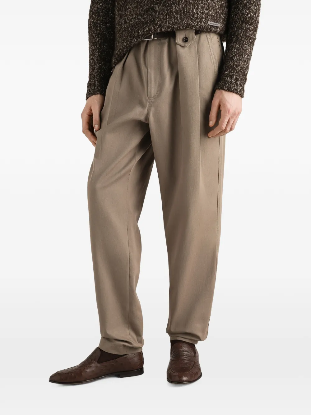 Dolce & Gabbana Twill broek Beige