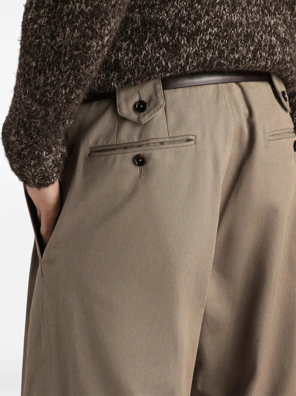 Dolce & Gabbana Twill broek Beige