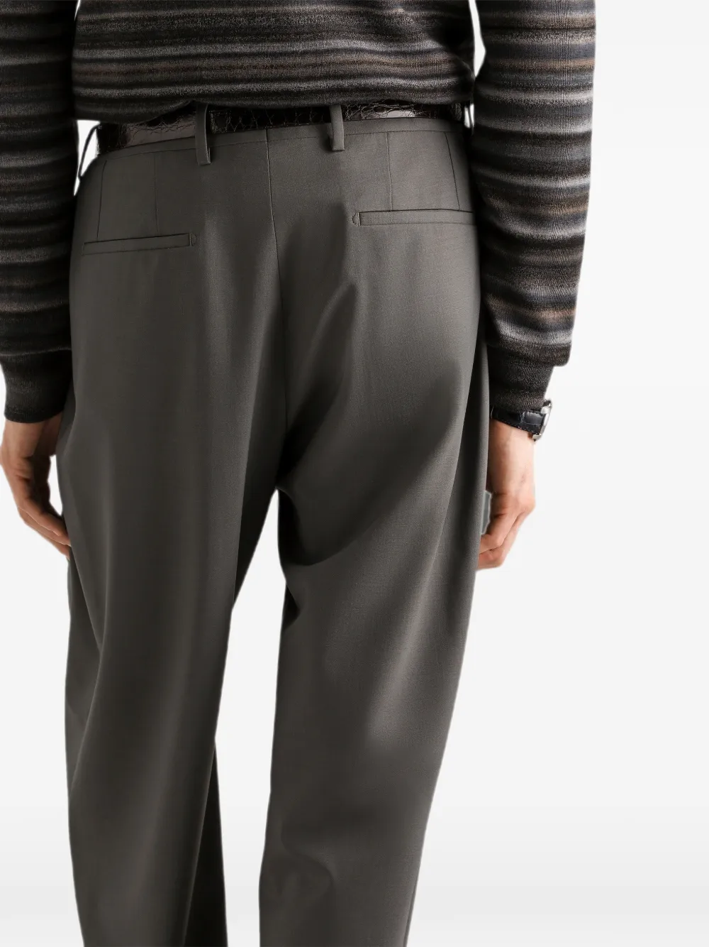 Dolce & Gabbana Wollen broek Grijs