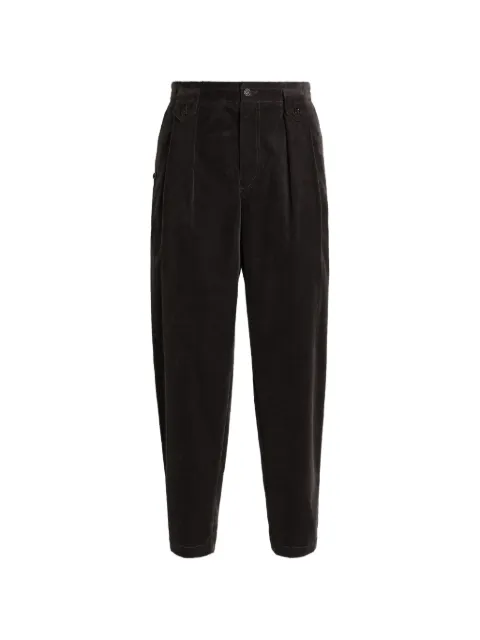Dolce & Gabbana pantalones de terciopelo con bolsillos