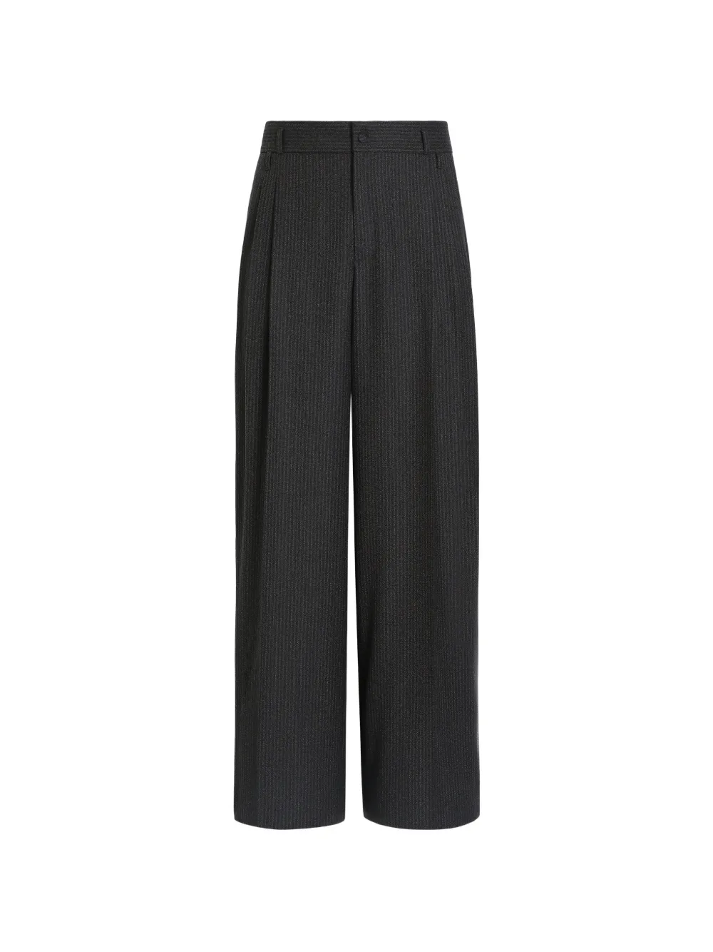 Dolce & Gabbana Pantaloni in flanella a righe - Grigio
