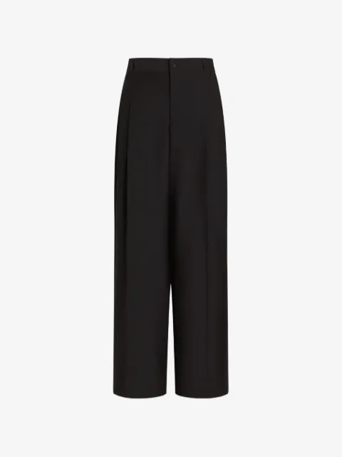 Dolce & Gabbana pantalon en laine faille