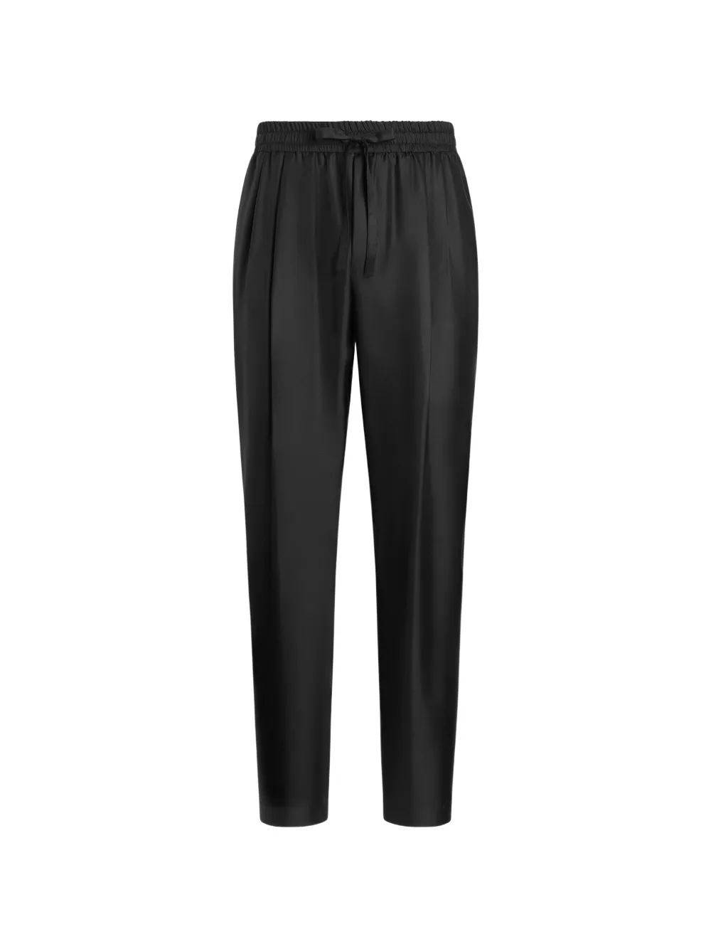 Dolce & Gabbana Joggers in twill di seta - Nero