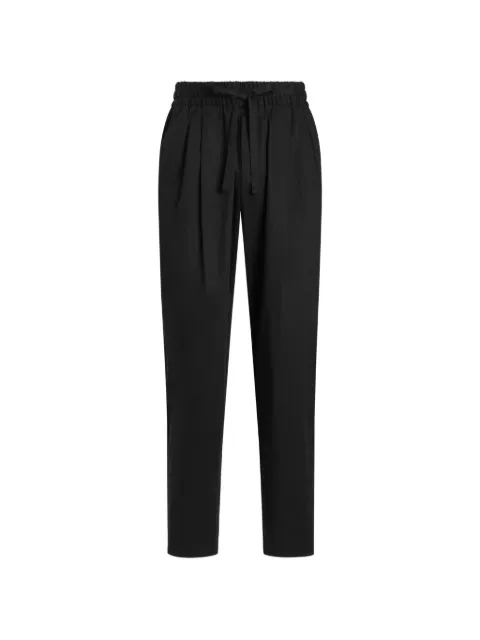 Dolce & Gabbana cotton gabardine jogging trousers