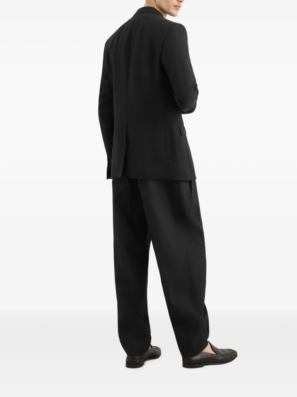 Dolce & Gabbana Linnen broek Zwart