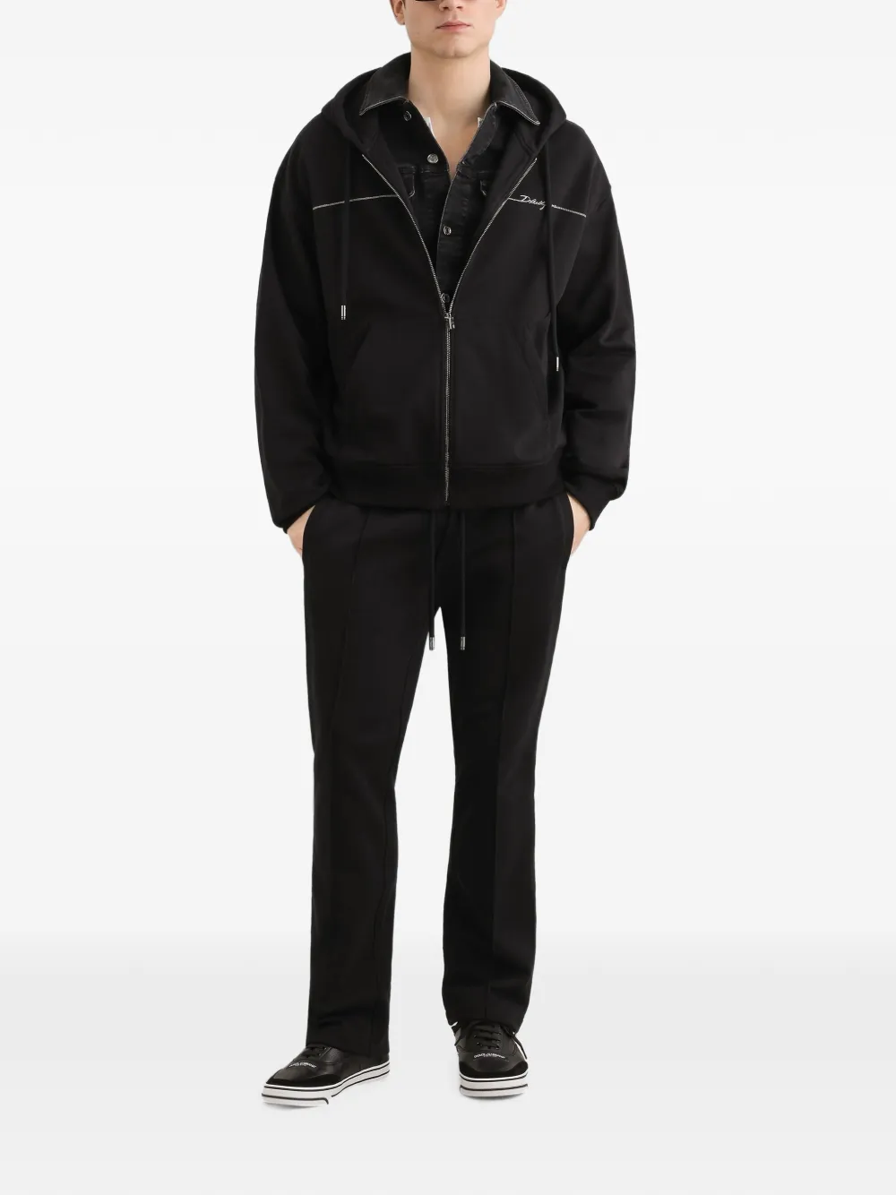 Dolce & Gabbana jersey joggingbroek Zwart