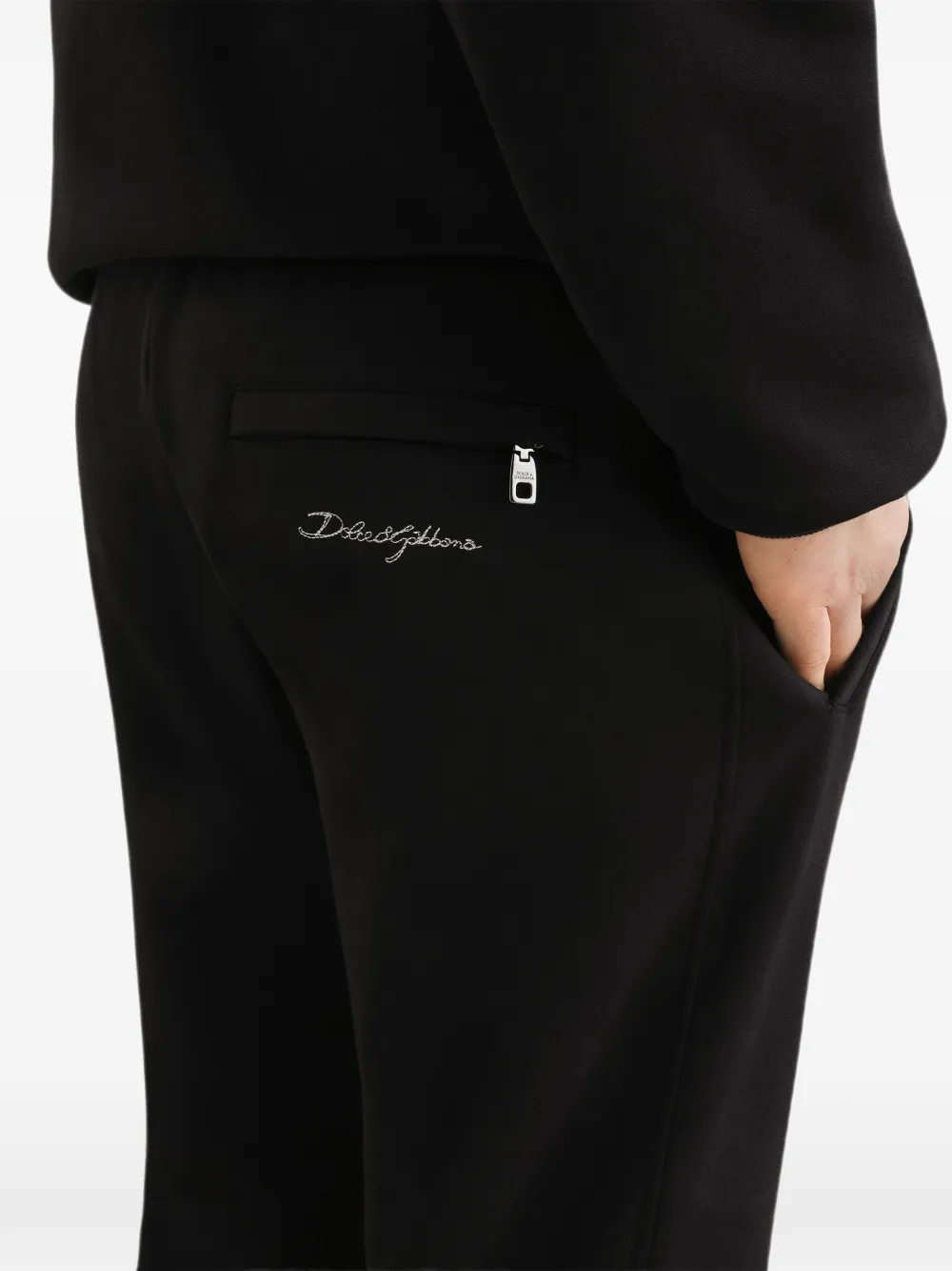 Dolce & Gabbana jersey joggingbroek Zwart