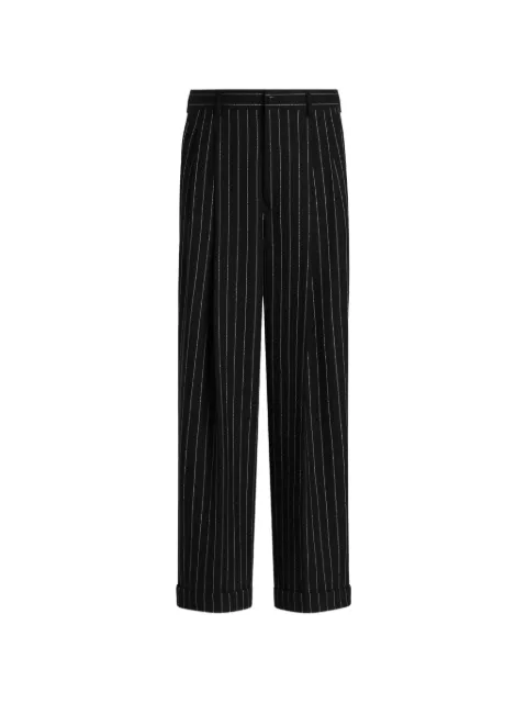 Dolce & Gabbana pinstripe virgin wool trousers