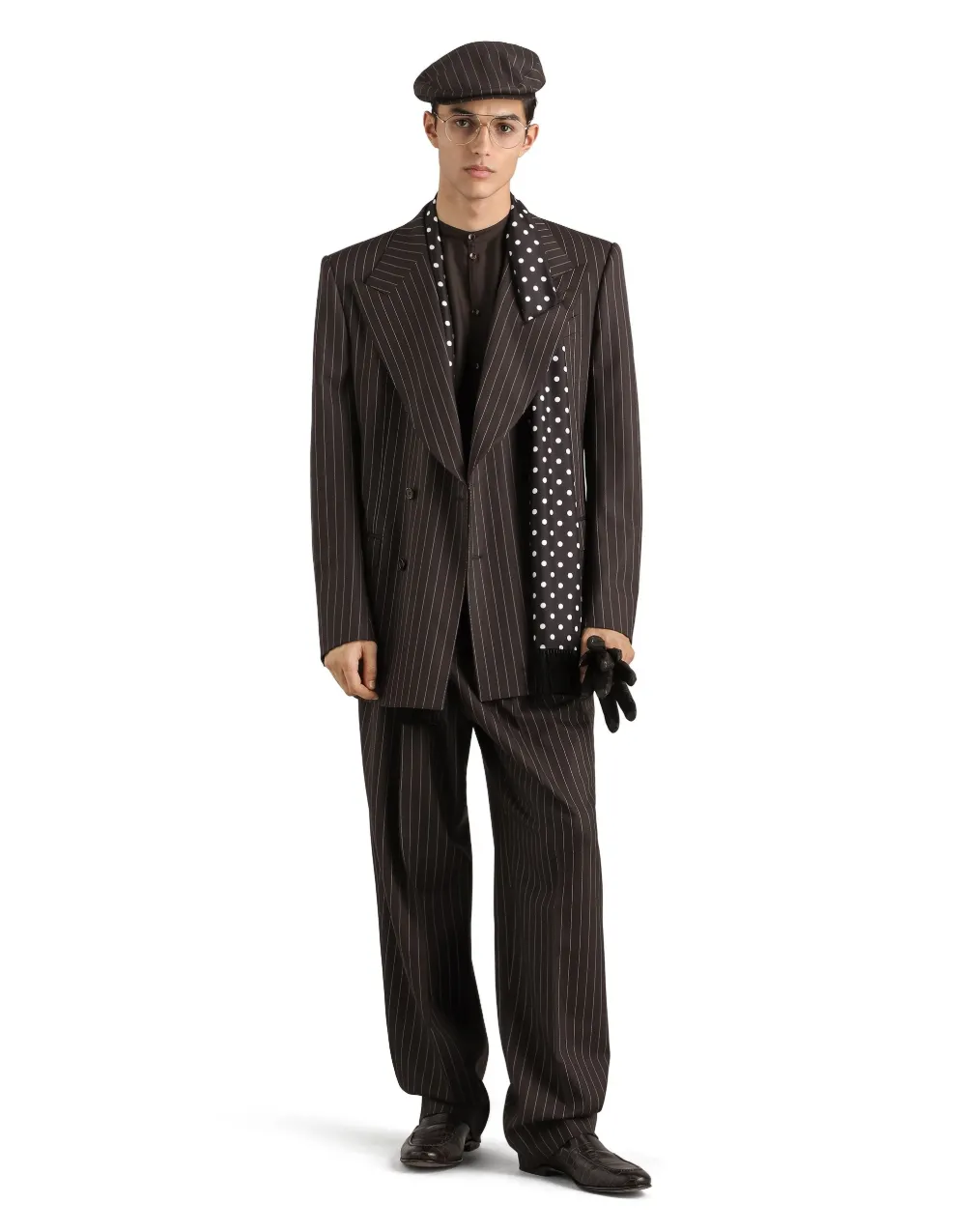 Dolce & Gabbana Wollen broek Bruin