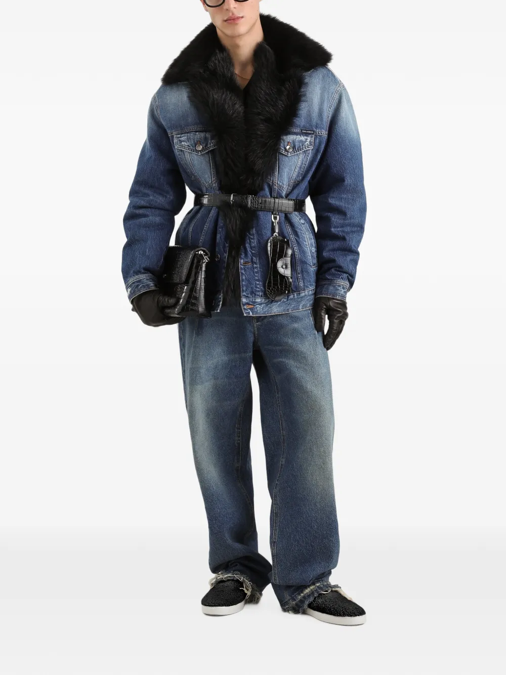 Dolce & Gabbana Denim broek Blauw