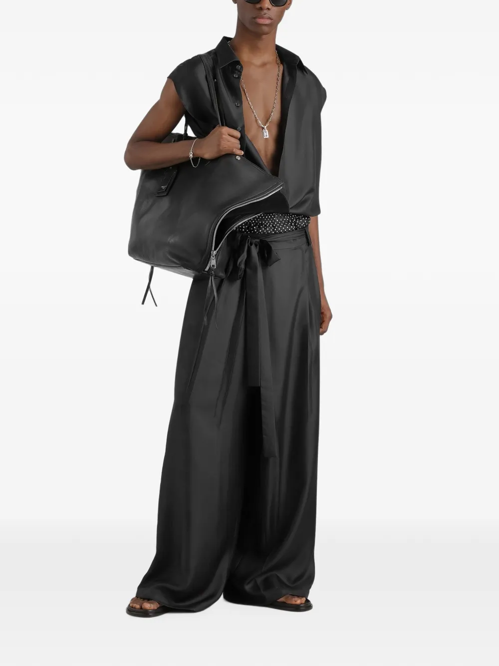 Dolce & Gabbana Twill broek Zwart