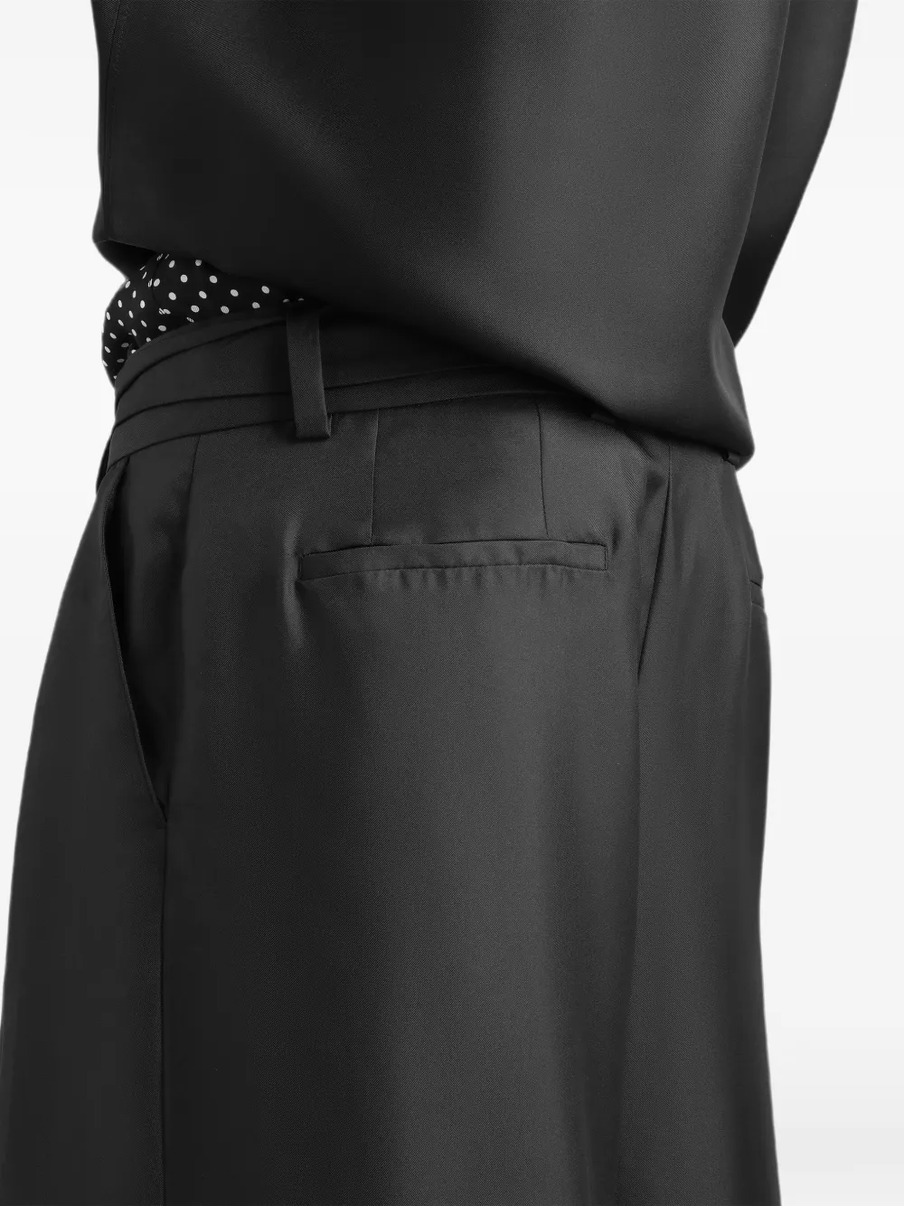 Dolce & Gabbana Twill broek Zwart