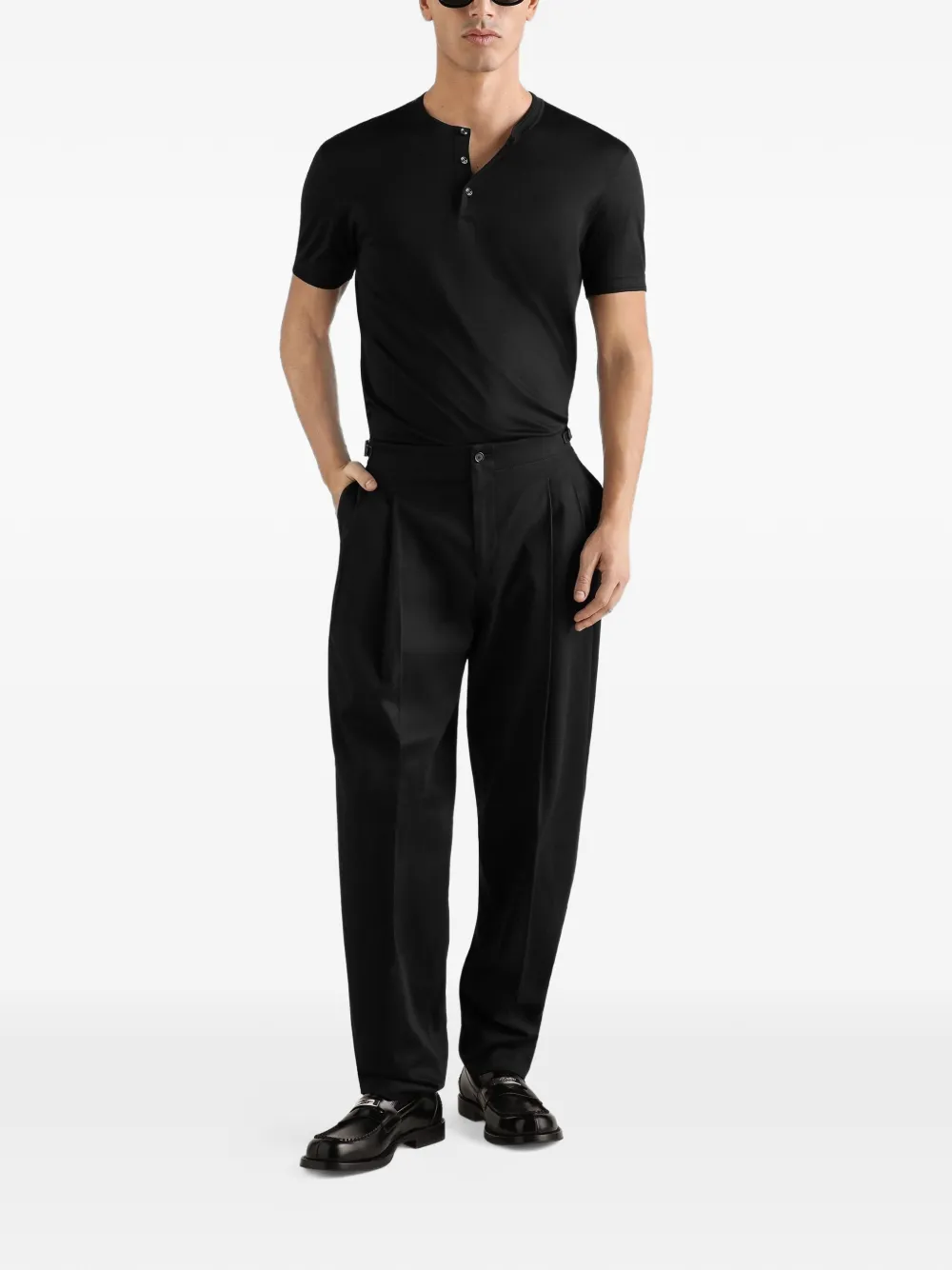 Dolce & Gabbana Katoenen broek Zwart