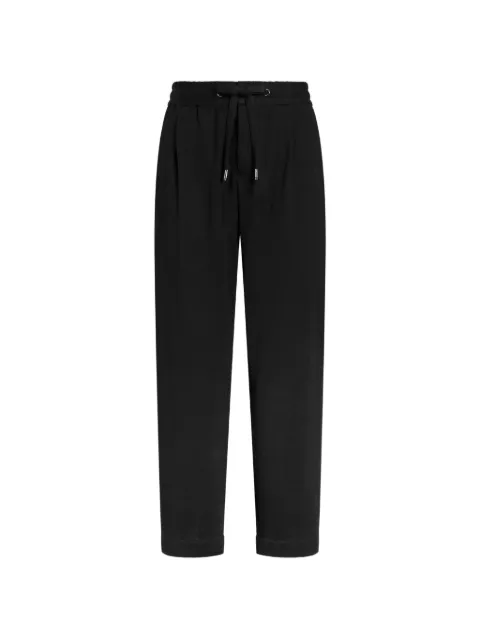 Dolce & Gabbana pantalon de jogging en jersey à motif géométrique