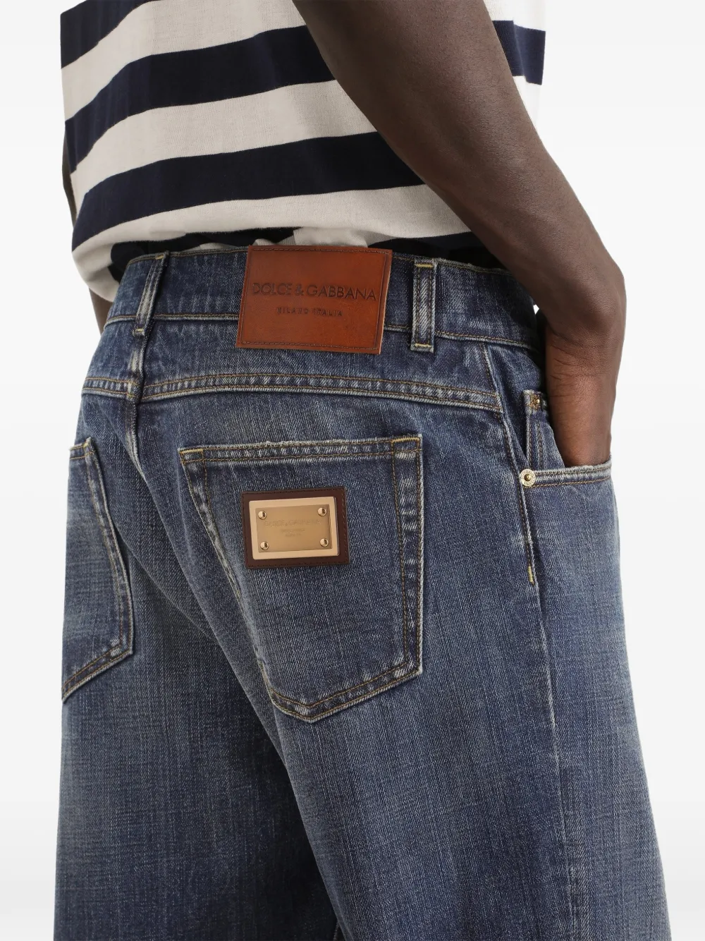 Dolce & Gabbana Denim broek Blauw