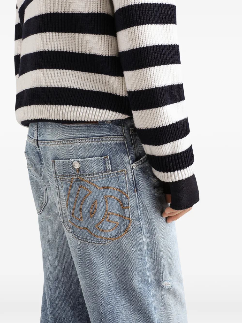 Dolce & Gabbana Denim broek Blauw