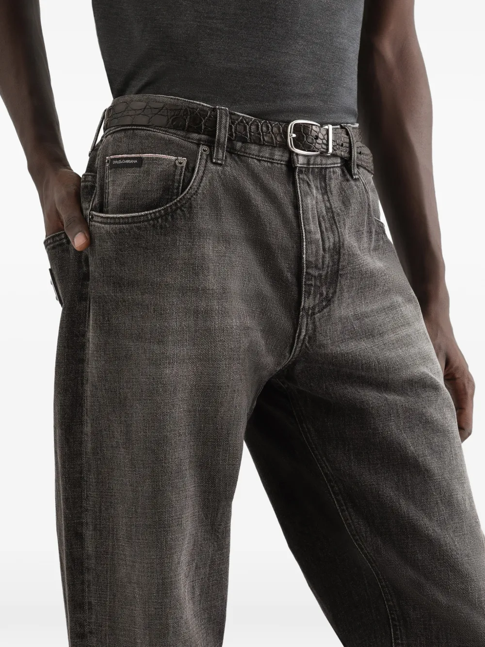 Dolce & Gabbana Denim broek Grijs
