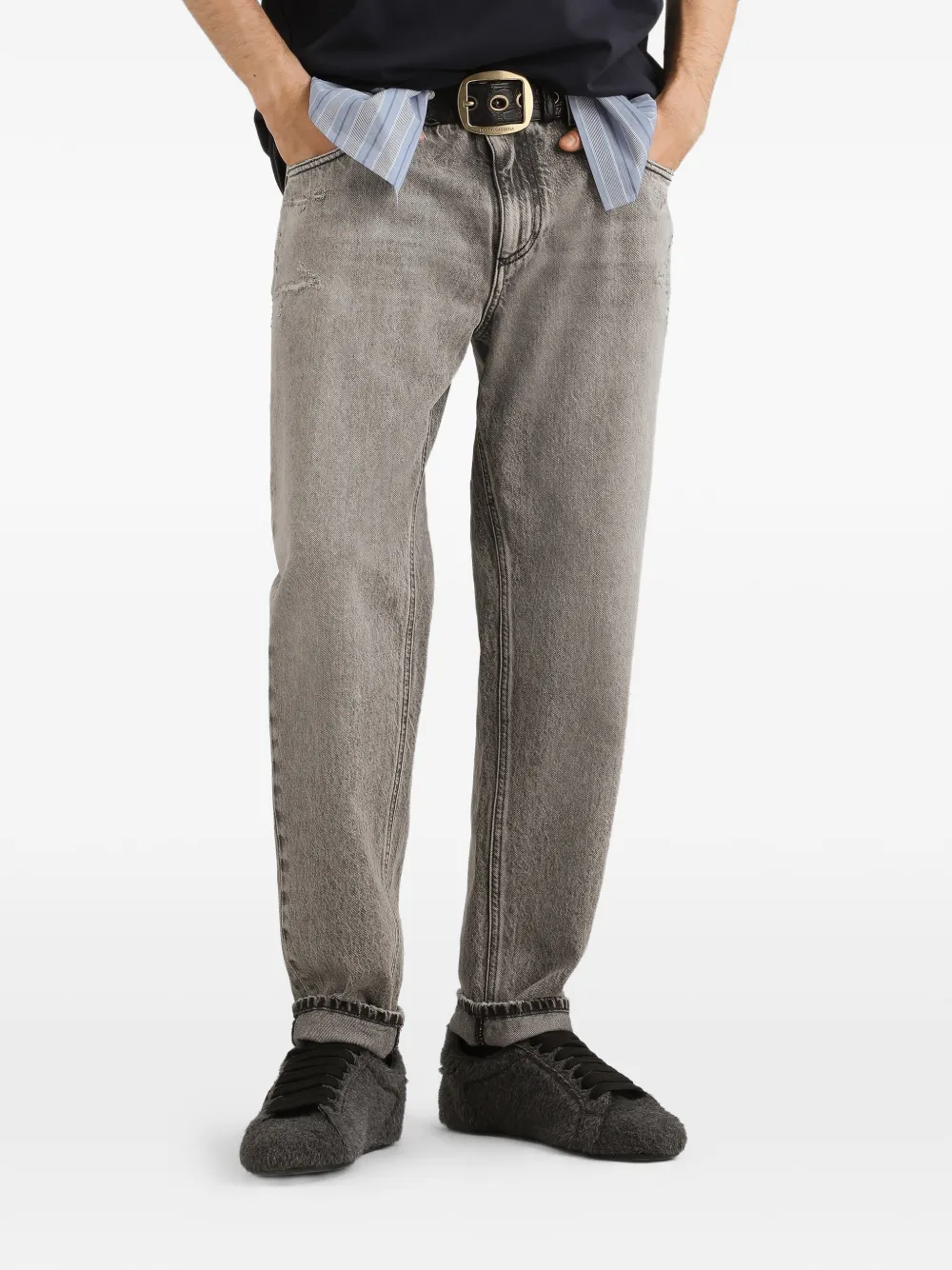 Dolce & Gabbana Denim broek Grijs
