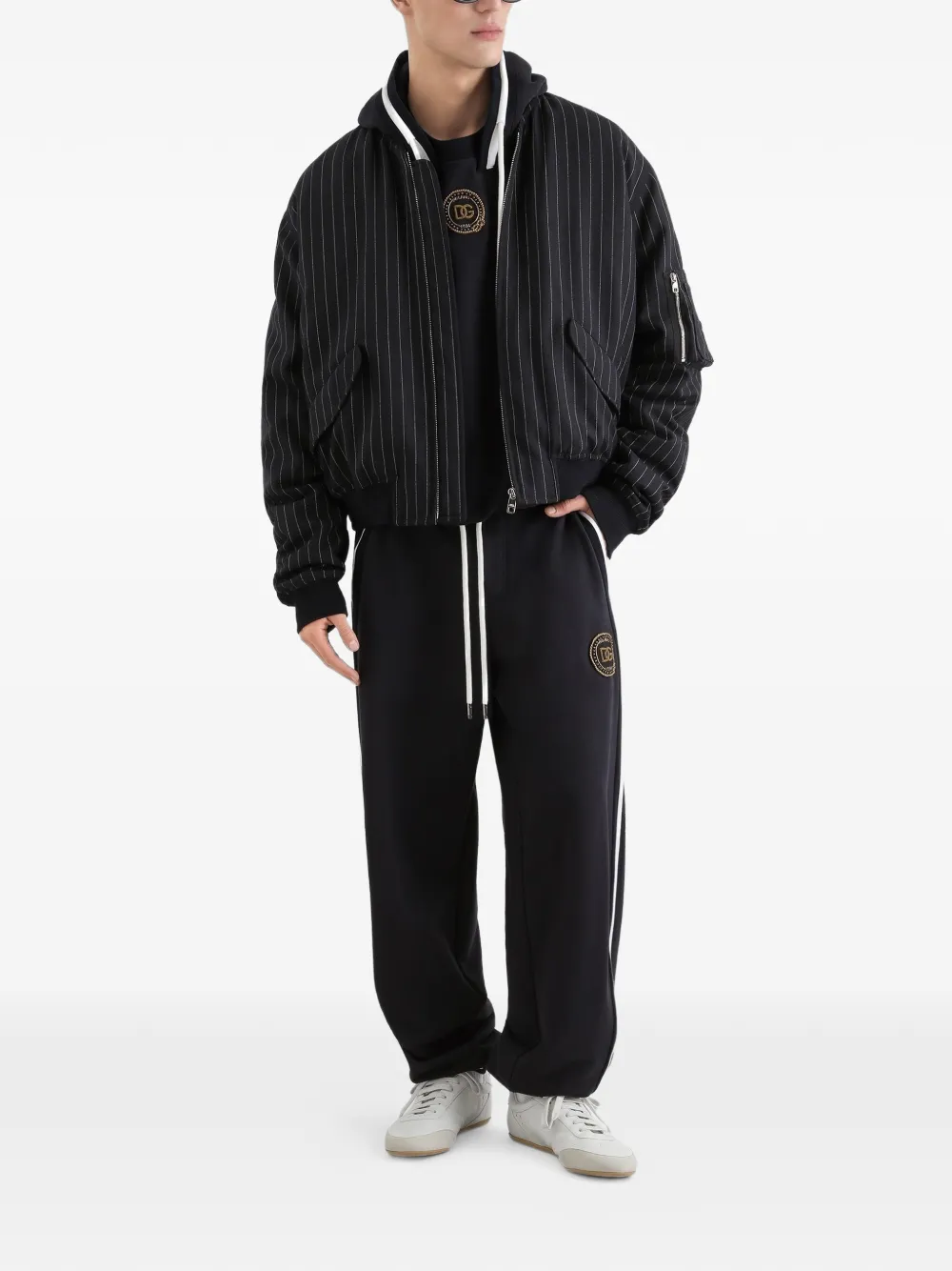 Dolce & Gabbana Joggingbroek van fleece Blauw