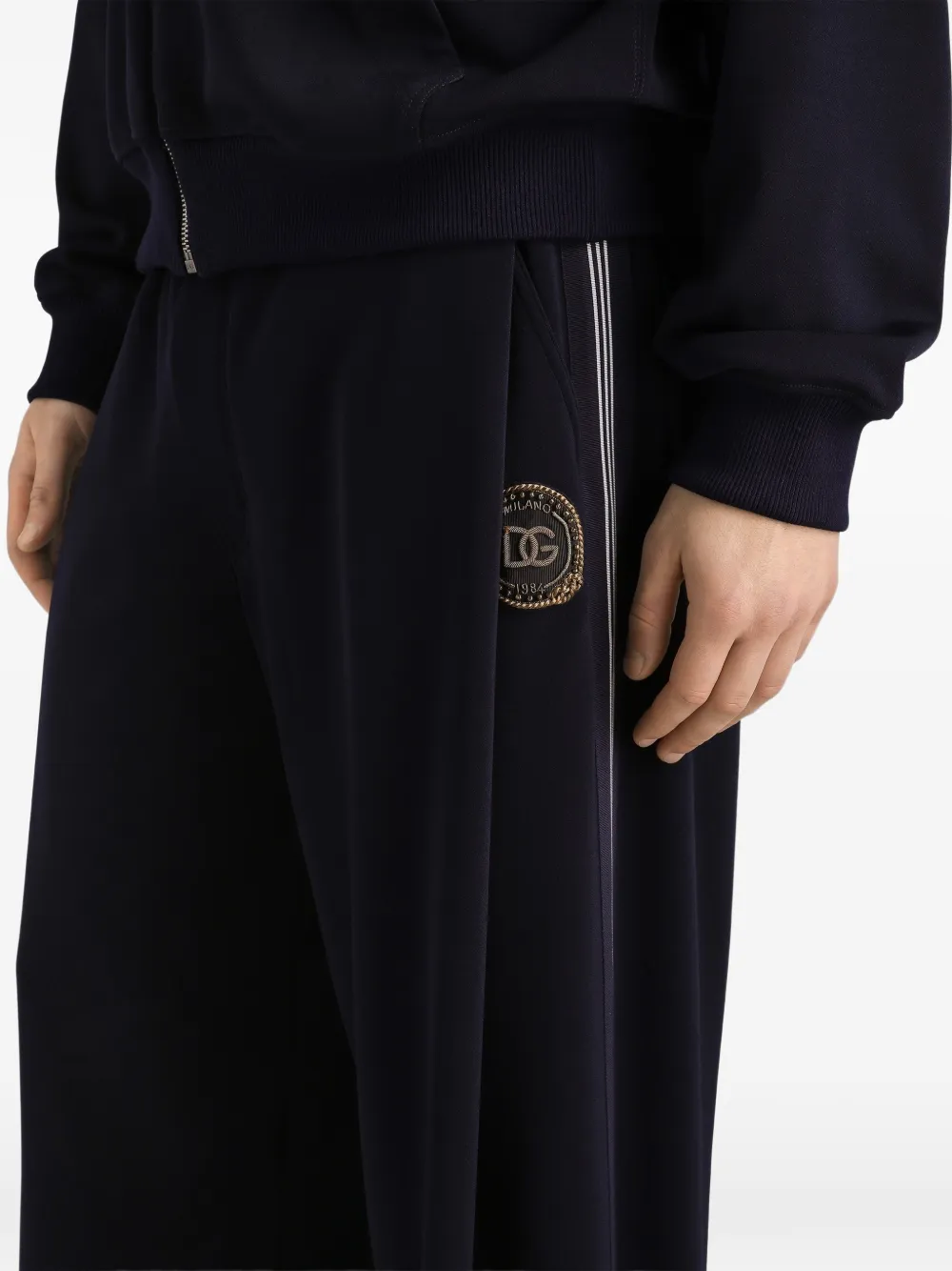 Dolce & Gabbana Jersey joggingbroek Blauw