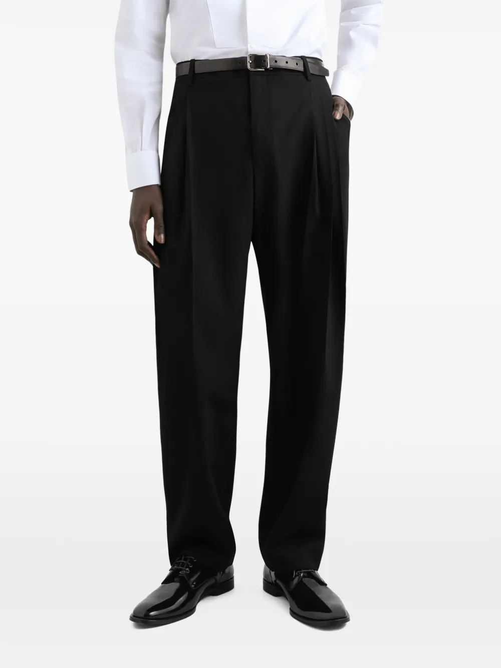 Dolce & Gabbana EXCLUSIVE wollen broek Zwart