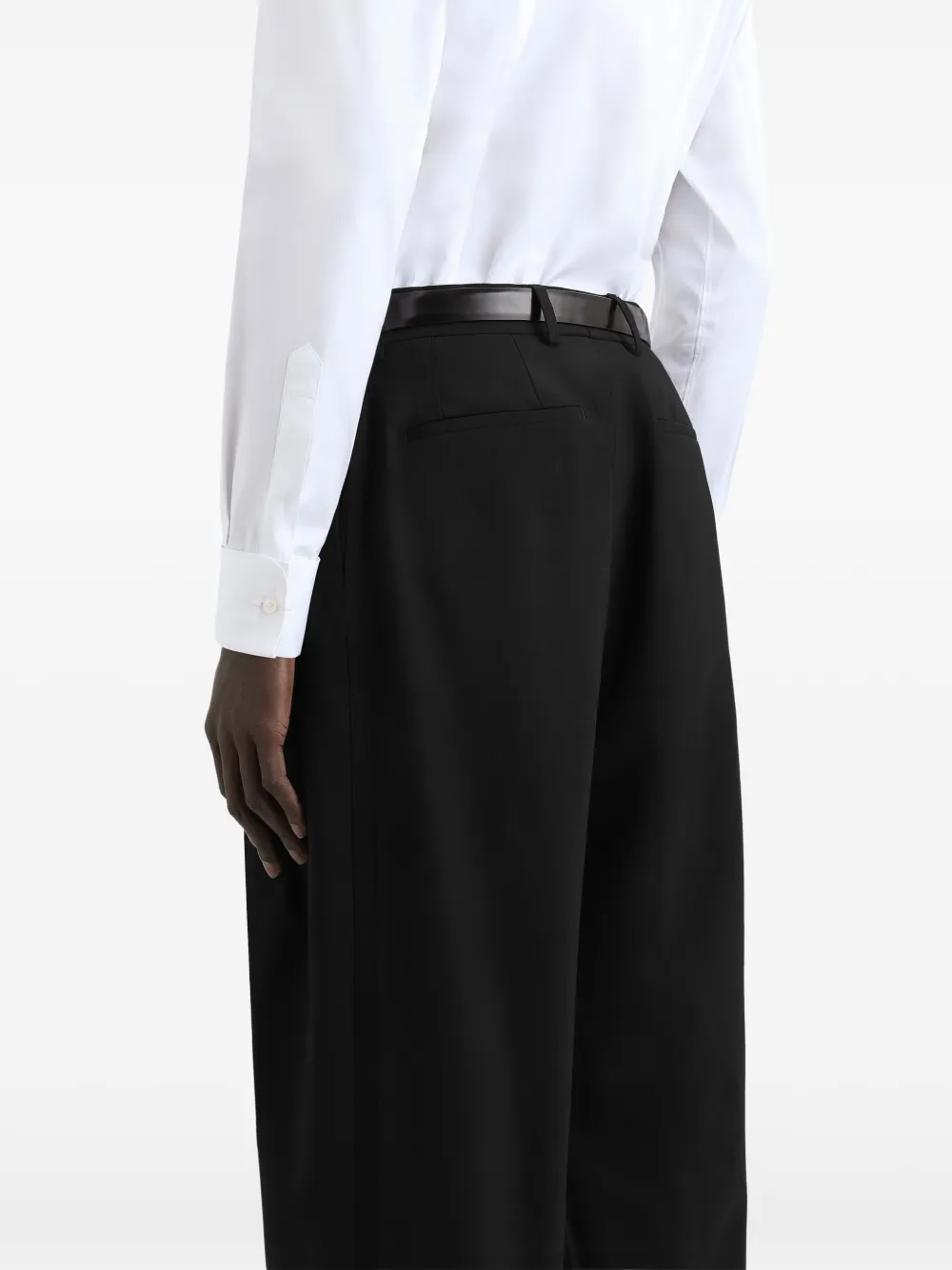 Dolce & Gabbana EXCLUSIVE wollen broek Zwart