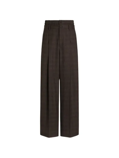Dolce & Gabbana glen plaid trousers