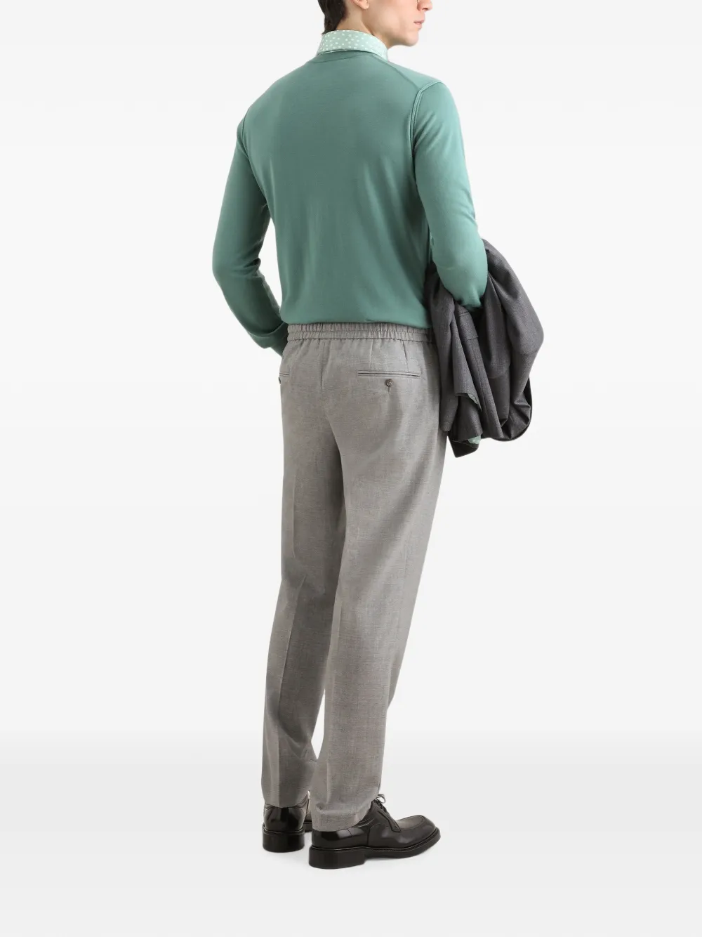 Dolce & Gabbana Wollen joggingbroek Grijs