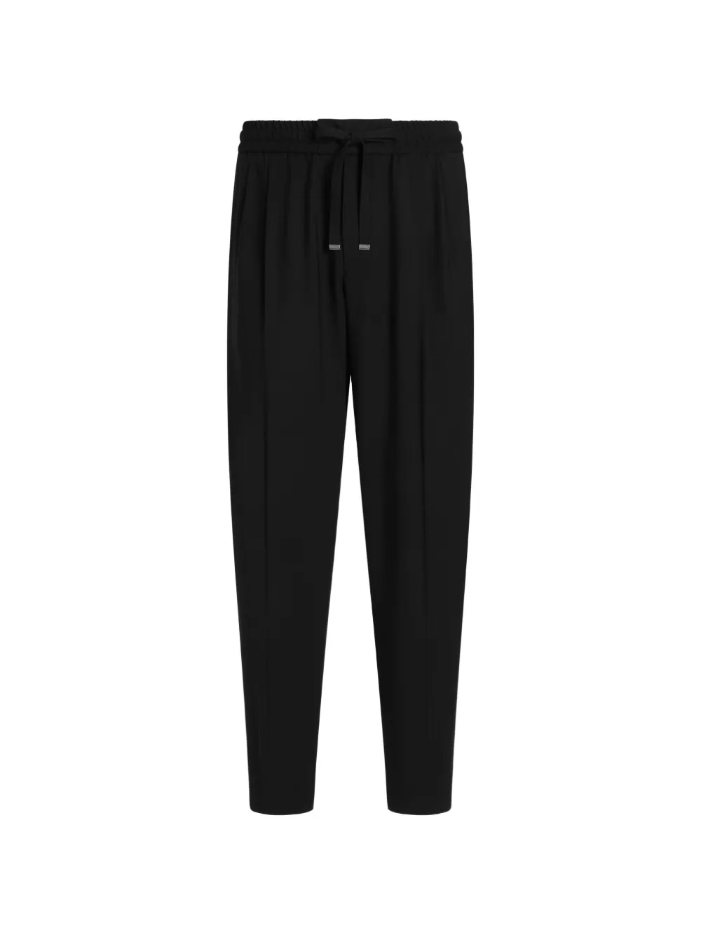 Dolce & Gabbana Joggers in gabardine di lana - Nero