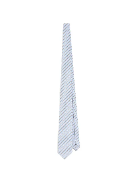 Dolce & Gabbana striped poplin tie