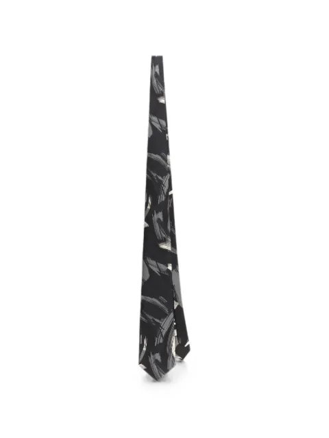 Dolce & Gabbana corbata con estampado abstracto