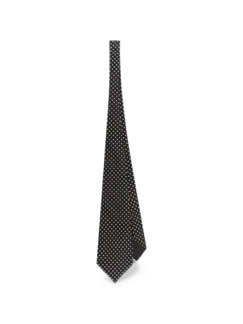 Dolce & Gabbana polka dot jacquard tie